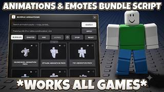 *FE* ANIMATIONS & EMOTES BUNDLE SCRIPT *NOKEY* | WORKS ALL GAMES | PASTEBIN MORE (MOBILE & PC)