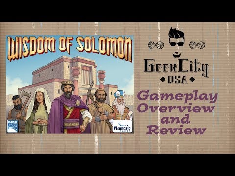 Wisdom of Solomon - Game Overview, How to Play, and Review