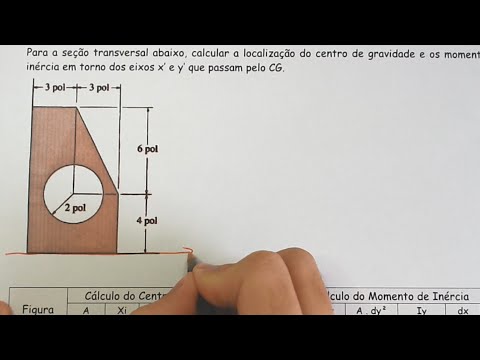 ISOSTATICS #69 | Center of Gravity and Moment of Inertia | Exercise 03