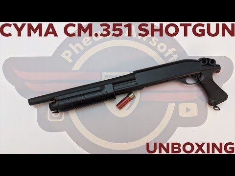 [UNBOXING] CYMA CM.351 PUMP ACTION SHOTGUN - Budget shotty fun!