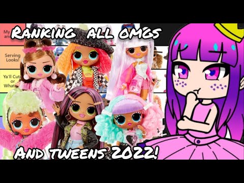 Ranking all the LOL Surprise OMG & Tweens dolls! (As of 2022) Which dolls are my favourites?