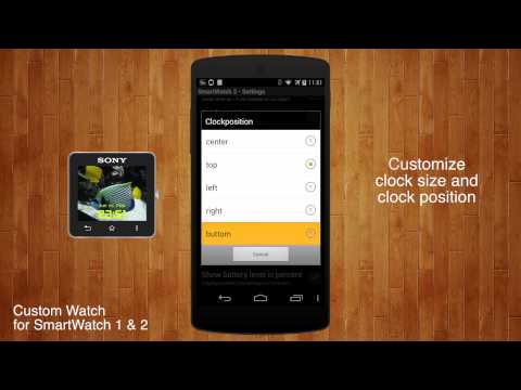 Custom Watch for SmartWatch by kaybit