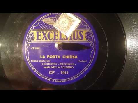 nella colombo - la porta chiusa - 78 giri