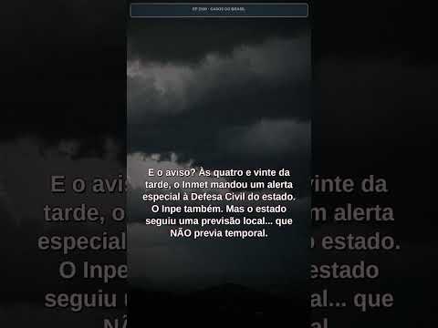 A madrugada em que a serra desceu e ninguém foi avisado (2011)