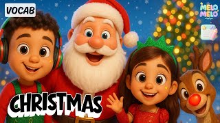 Download lagu Christmas Words Song for Kids | EFL Vocabulary | MeloMelo mp3