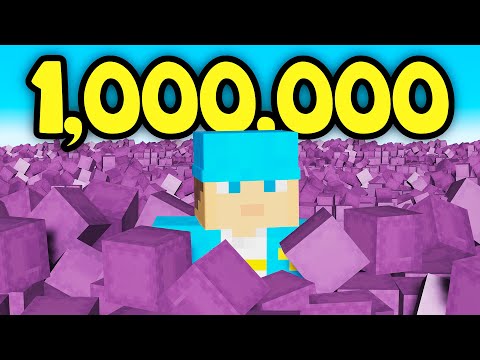 Insane! I Collected 1M Items in 24 HRS! (Minecraft)
