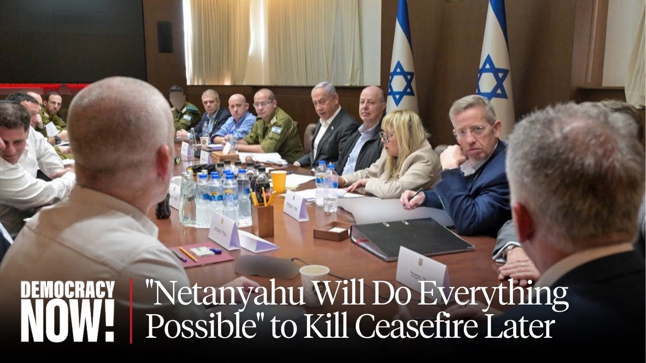 Gideon Levy & Mouin Rabbani on Ceasefire: "Netanyahu Will Do Everything Possible" to Kill It Later