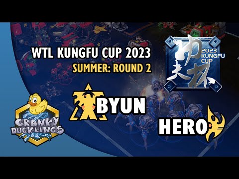 ByuN vs herO - TvP | #WTL KungFu Cup 2023: Round 2 | Open StarCraft 2 Tournament