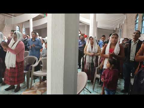 hermano Mingo con su grupo ministerio Renacer en Cristo