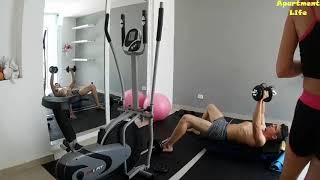 RealLifeCam -  Angela s Gym Time