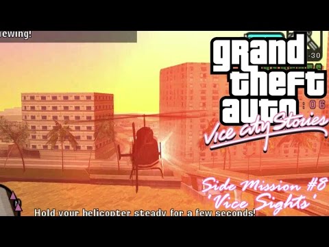 GTA: Vice City Stories (PSP Emu) Side Mission #8 - Vice Sights