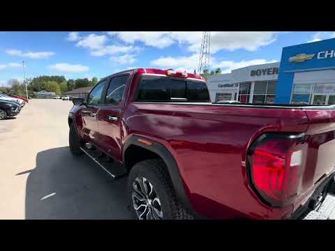 2026 GMC Canyon Crew Cab Short Box 4-Wheel Drive Denali in Red for sale at Boyer Chevrolet Buick GMC Bancroft in Bancroft, ON
