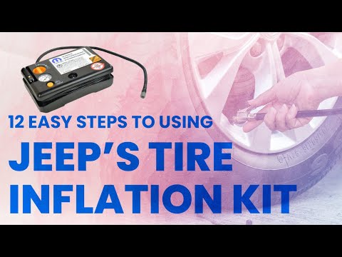 How To Use Jeep's Tire Inflation Kit #jeep   #tires