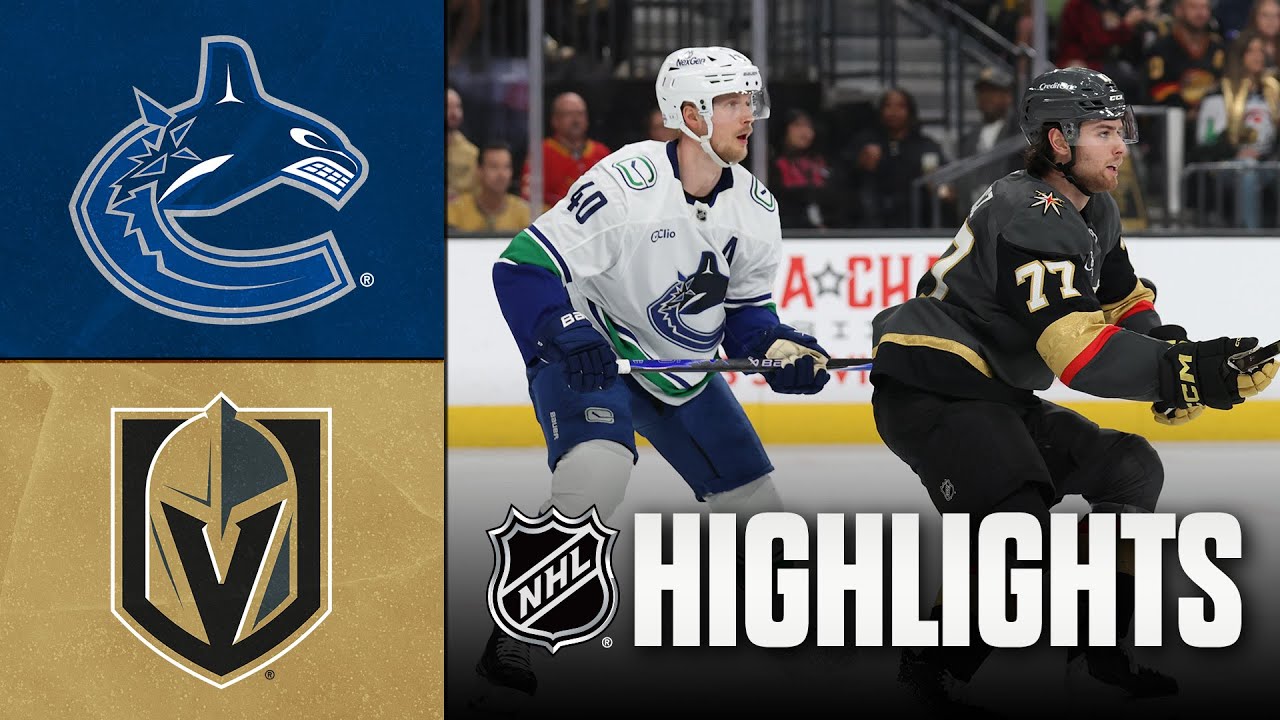 2월05일 벤쿠버 베가스 NHL 하이라이트
