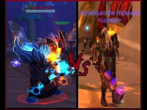 AkiraHikari Blood Elf Ret Paladin Vs Hecks  Orc Enhancement Shaman - WoW Dragonflight - Youtube