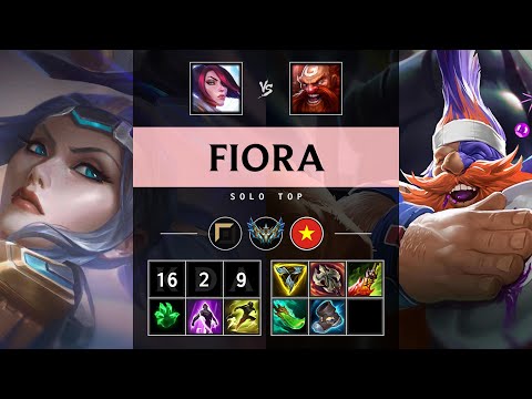 Fiora Top vs Gragas - VN Challenger Patch 25.05
