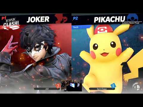 Iconic Clash! 6 Top 8 - ZZZ (Joker) vs Tech Chase (Greninja/Pikachu)