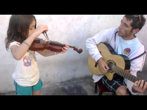 Rumba Kits // Martina Marinelli en Violin // Lorenzo Marinelli Guitarra