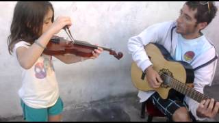 Rumba Kits // Martina Marinelli en Violin // Lorenzo Marinelli Guitarra