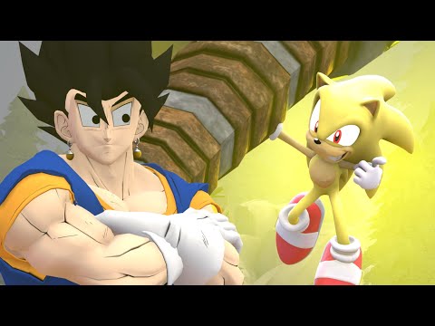 You see vegito... | Sonic vs Vegito (SFM animation)