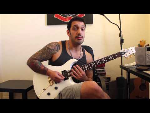 How to play ‘Disposable Heroes’ by Metallica Guitar Solo Lesson w/tabs