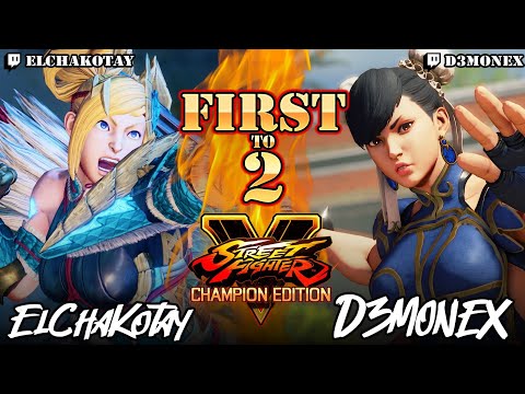 SFV:AE Ranked 2/3 D3monEX (Chun Li) vs ElChakotay (Mika)