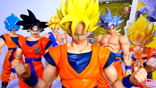 S.H.Figuarts スーパーサイヤ人フルパワー 孫悟空 レビュー【分かっていてもちょっと微妙なお顔が気になります！】Super Saiyan FULL POWER SON GOKOU