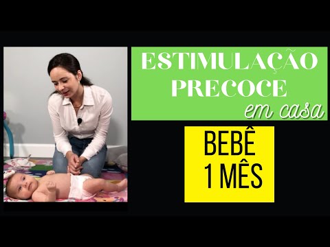 Stimulating your baby at 1 month old!