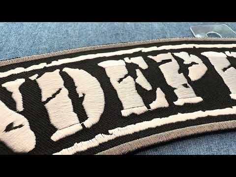 Biker Iron On Patch PL4798