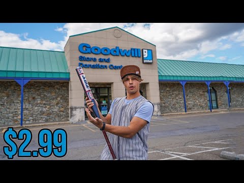 Uncovering Baseball Gear at Goodwill | Thrifting Adventure