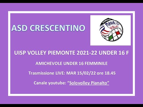 UNDER 16 F ASD CRESCENTINO - PIANALTO POIRINO VOLLEY