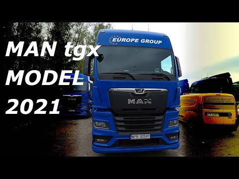 MAN tgx  model  2021 ,nowa kabina, new cabin.