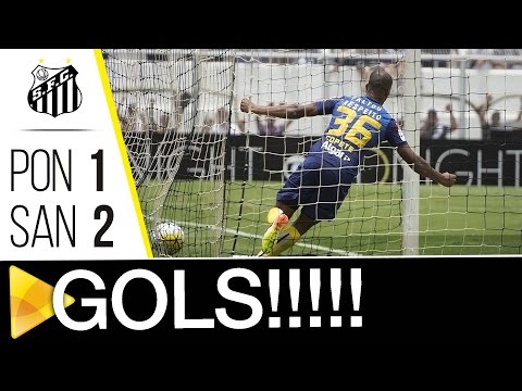 Ponte Preta 1 x 2 Santos | GOLS | Brasileirão (06/11/16)