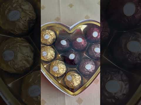 Ferrero Rocher Valentine Edition. #valentinesday #shorts