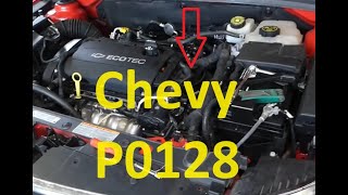 Causes Fixes Chevy GMC P0128 Coolant Thermostat Coolant Temp Below Thermostat Regulating Temperature