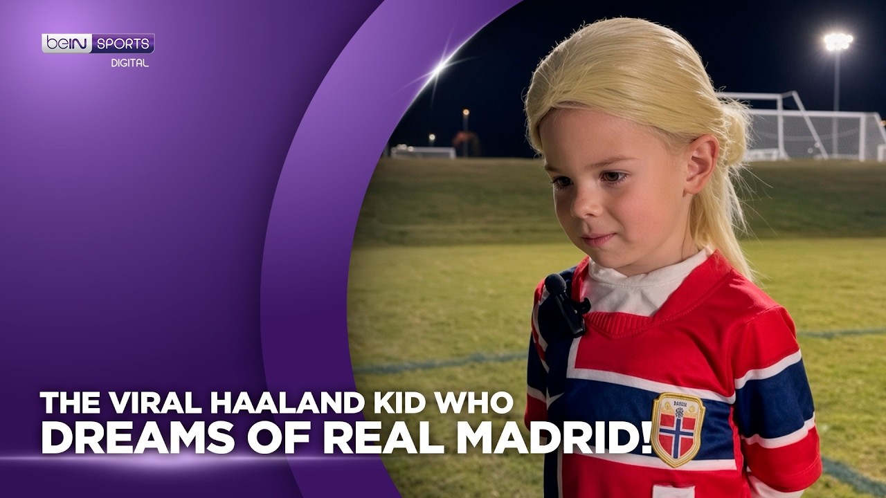Meet Alim: The Kid Who Went Viral as Haaland Has Big Real Madrid Dreams! | beIN SPORTS USA
