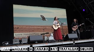 Tara MacLean @ Canada Day Trafalgar Square 29/06/23