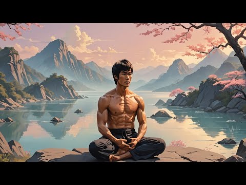 Bruce Lee Meditation | Be Like Water | Relaxing Ambience Music