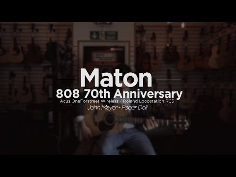 Maton 808 70th Anniversary Limited Edition | In The Loop