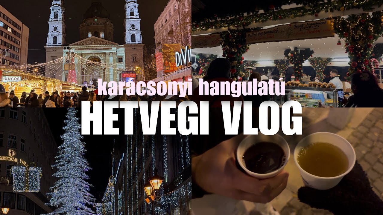 egy karácsonyi hangulatú hétvégi vlog