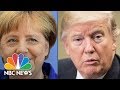 President Donald Trump and German Chancellor Merkel Hold Joint News Conference | NBC News