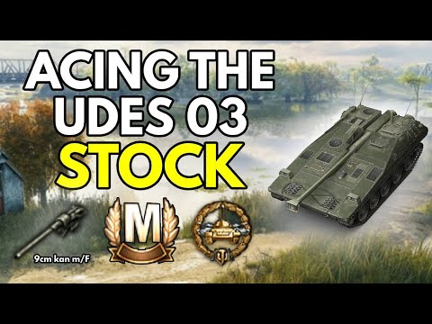 ACING THE UDES 03 WITH THE STOCK GUN!! | World of Tanks