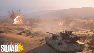 TANK CHAOS! Chinese ZTZ-99 Tanks Battle T-72 Platoon in the Desert | Eye in the Sky Squad Gameplay