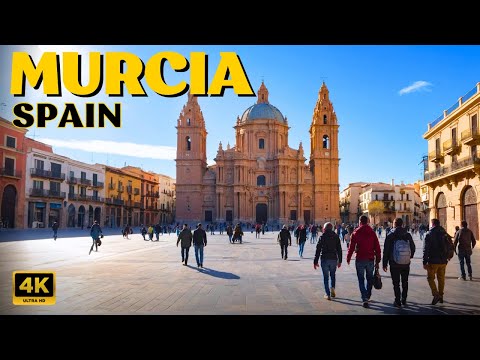 Murcia, Spain 🇪🇸 Walking Tour 4K