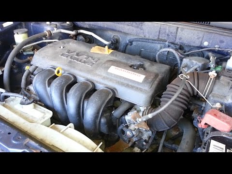2004 Toyota Corolla 1.8L bearing replacement to fix rod knock caused by bad connecting rod bearings