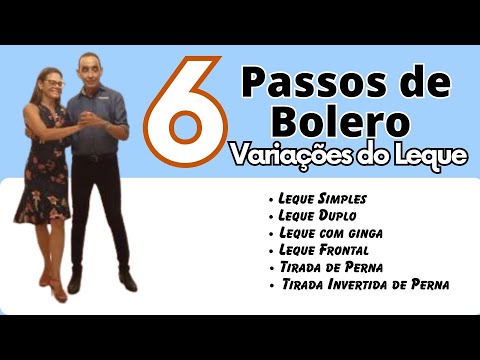 Six Bolero Steps with Fan Variations | Learning Bolero from Scratch