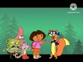 Dora Boots SpongeBob And Patrick Stops Swiper