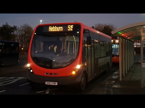 SLIGHTLY FASTER: Journey on Route 79A | SK67FMY - Gateshead Central: Wright StreetLite WF