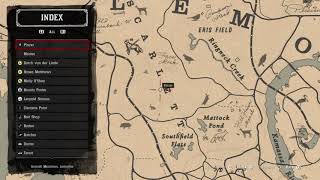 RDR 2: Scarlett Meadows Western Chipmunk location