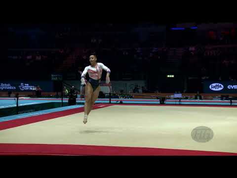 GADIROVA Jennifer (GBR) - 2022 Artistic Worlds, Liverpool (GBR) - Qualifications Floor Exercise